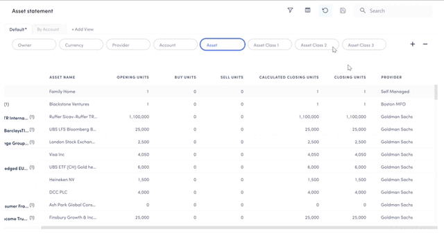 Filters on asset statement gif